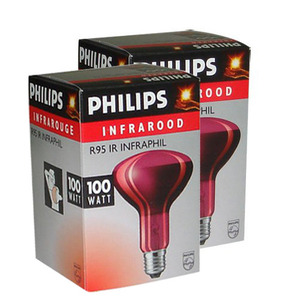 필립스 적외선전구, 적외선램프 100W x 2개
