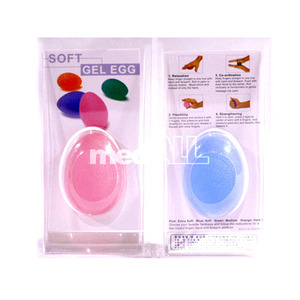 악력-소프트 젤 에그, 손운동용볼, 에그볼, Egg ball (파랑)