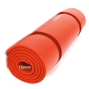 아이워너 필라테스매트 10mm/사이즈(1830*610*10mm), 친환경NBR, 파랑/빨강