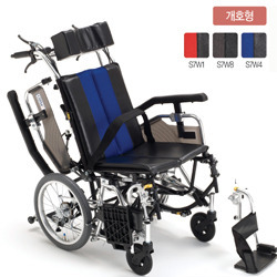 강화알루미늄 틸트기능 휠체어 TRC-2 PU / 틸트기능에 리클라이닝 기능이 더해진 다기능 휠체어