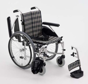알루미늄 휠체어 , MIKI SKY-5, 앞바퀴7인치, 수동휠체어 