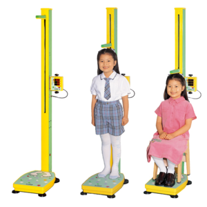 지테크 어린이용 디지털 자동신장계 (앉은키&amp;비만도 측정가능) GL-300P(프린트형)/체중측정기/체중계