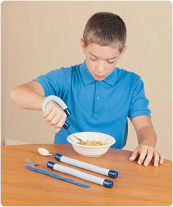 유연성 스푼 (아동용), Pediatric Flexible Utensils Plastisol-Coated Spoon, 109503